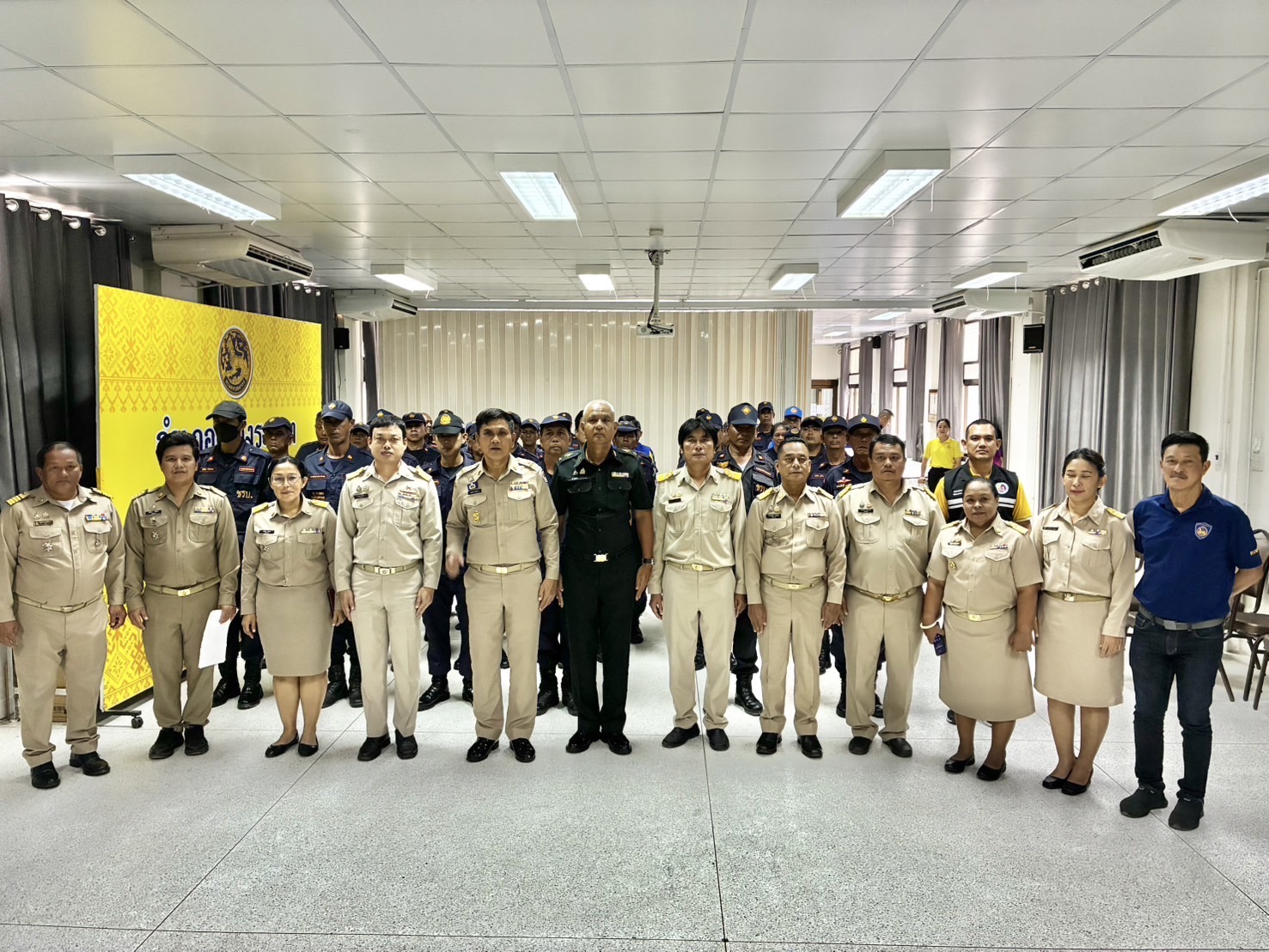 ?พช.เมืองระนอง ร่วมกิจกรรมเนื่องในวันชุดรักษาความปลอดภัยหมู่บ้าน (ชรบ.) ประจำปี พ.ศ.2568?